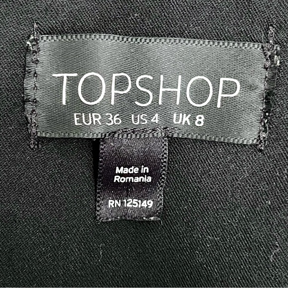 TOPSHOP women’s open front blazer - Picture 2 of 4